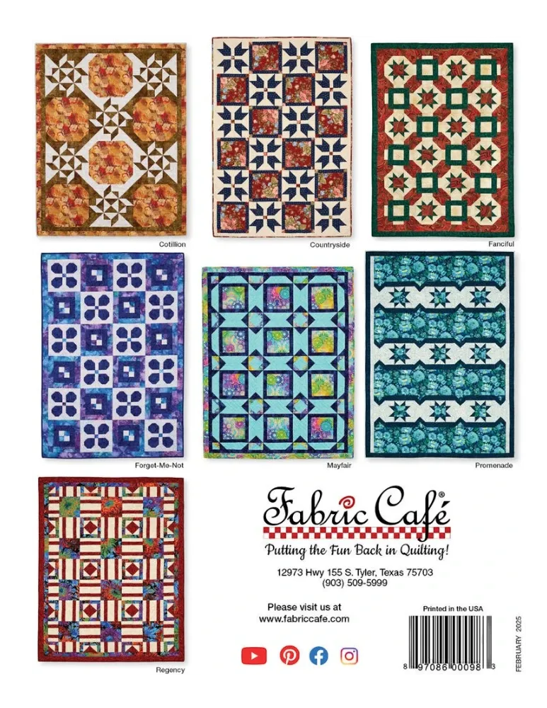 3-Yard Quilts - Make It Home with 3 Yard Quilts Book - Everything Fabric