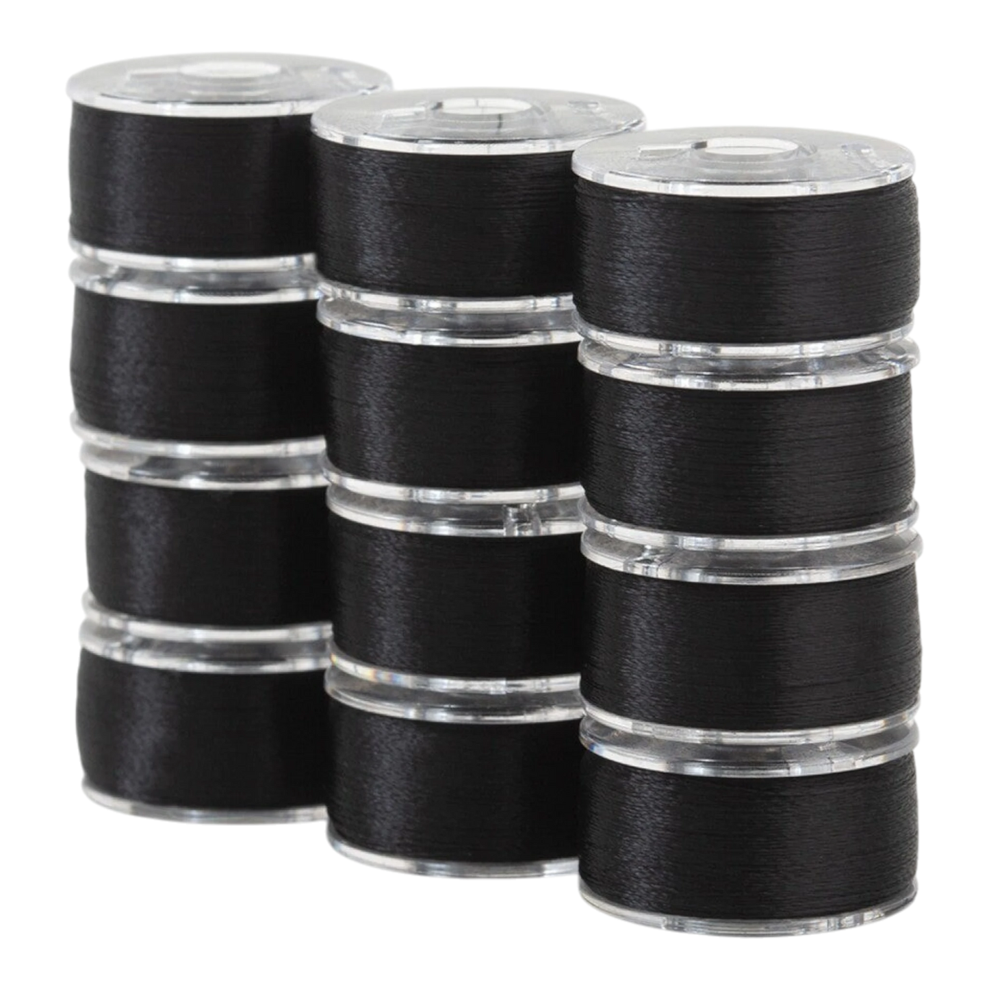 SuperBobs Polyester Bobbin 12pk Class 15 machine threading and quilting