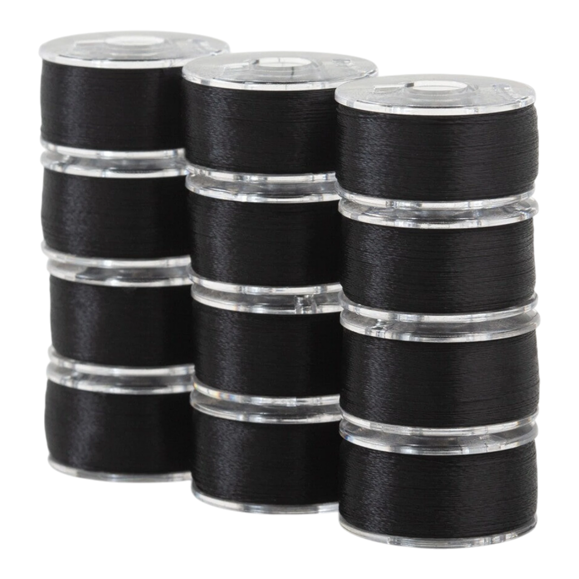 SuperBobs Polyester Bobbin 12pk Class 15 machine threading and quilting