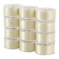 SuperBobs Polyester Bobbin 12pk Class 15 IVORY machine threading and quilting