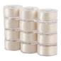 SuperBobs Polyester Bobbin 12pk Class 15 OFF WHITE machine threading and quilting