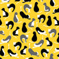 Buttercup Feline Fine Cats Yellow sewing and quilting product
