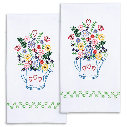 Watering Can Decorative Hand Towel