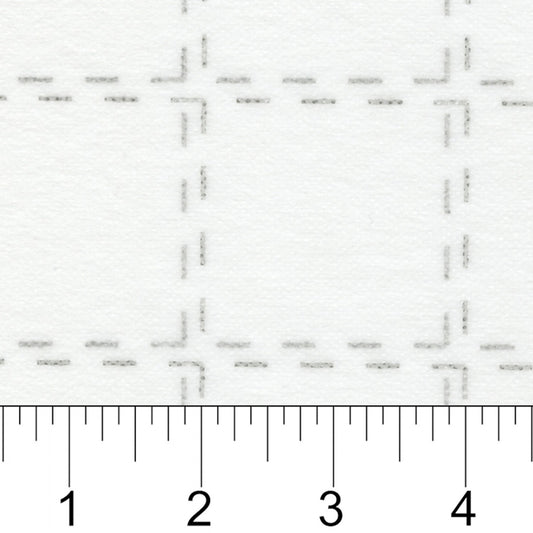 Quilters 51 mm Grid Fusible Interfacing 1219 mm wide for applique, sewing and craft projects