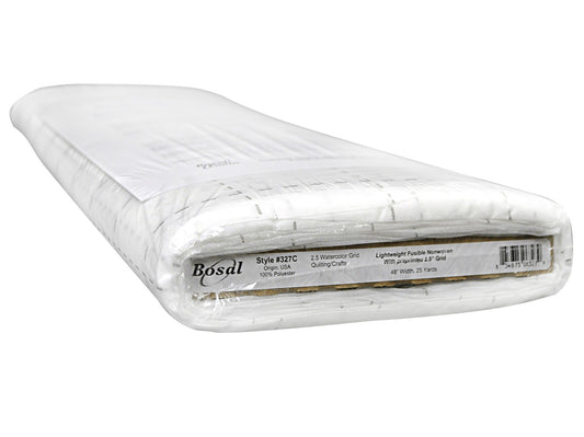 Quilters 64 mm Grid Fusible Interfacing 1219 mm wide for applique, sewing and craft projects