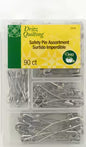 Dritz Curved Safety Pin Assortment 90 count