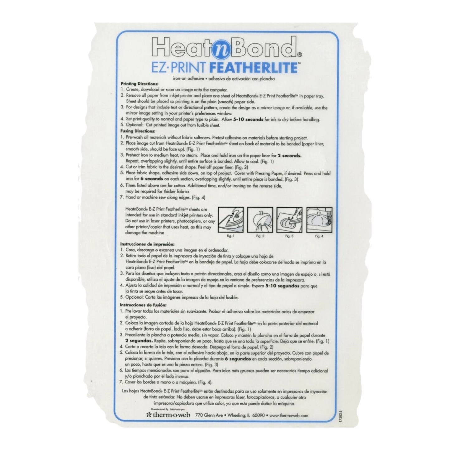 EZ Print FeatherLite 216 mm x 279 mm 10pk sewing and quilting product