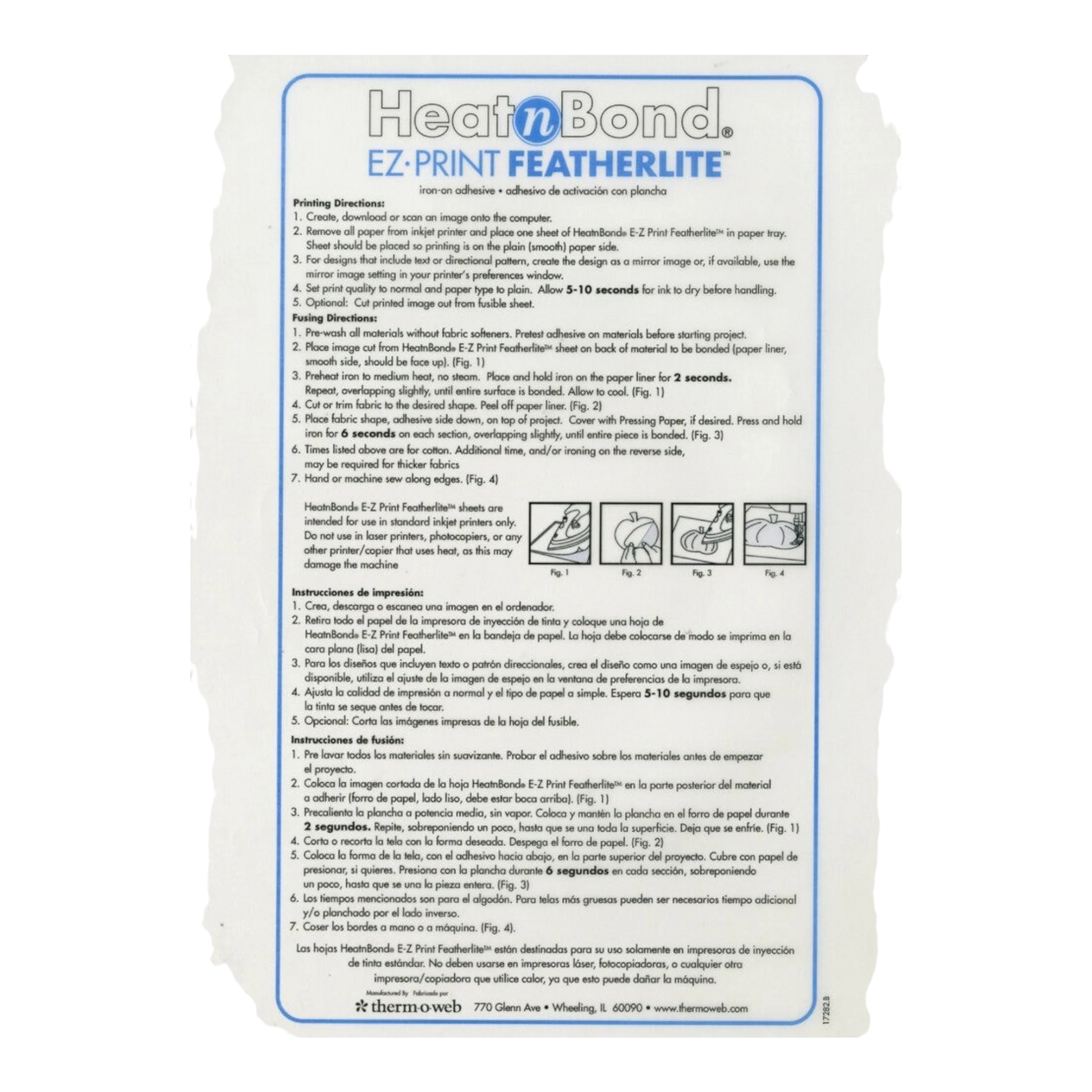 EZ Print FeatherLite 216 mm x 279 mm 10pk sewing and quilting product