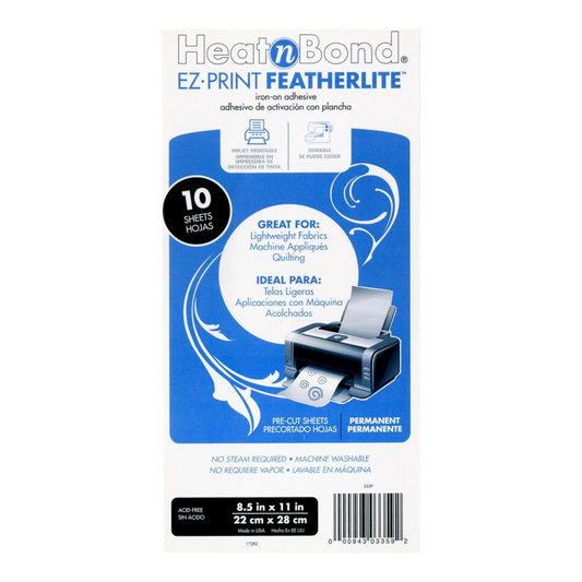 EZ Print FeatherLite 216 mm x 279 mm 10pk sewing and quilting product