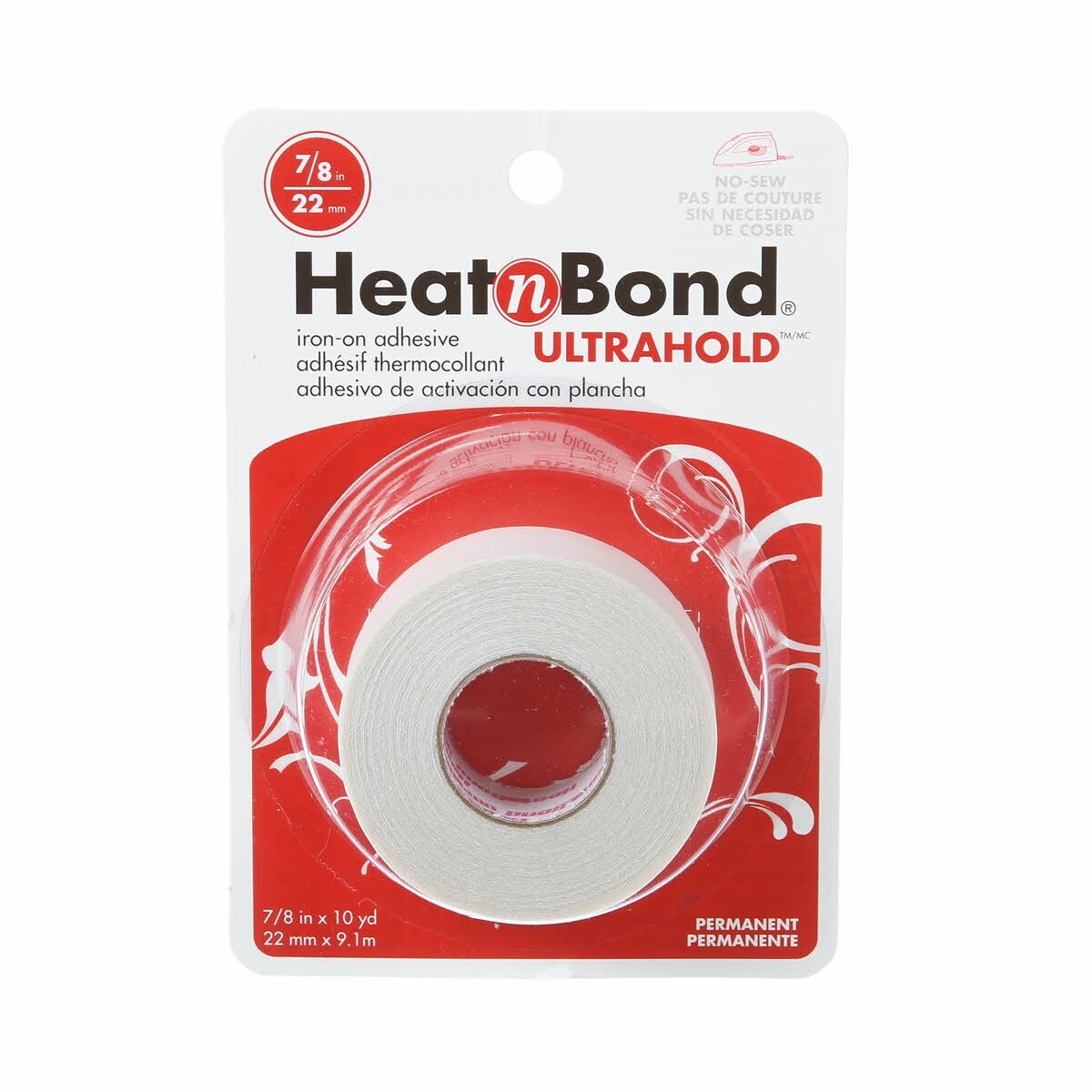 Heat N Bond Ultrahold - 22 mm x 10yds for applique, sewing and fusible craft projects
