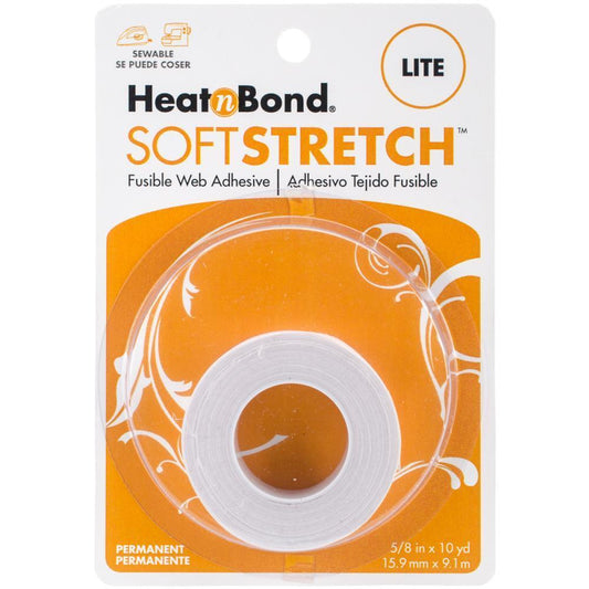 Heat n Bond Lite Soft Stretch Iron-On Adhesive Tape 16 mm for applique, sewing and fusible craft projects
