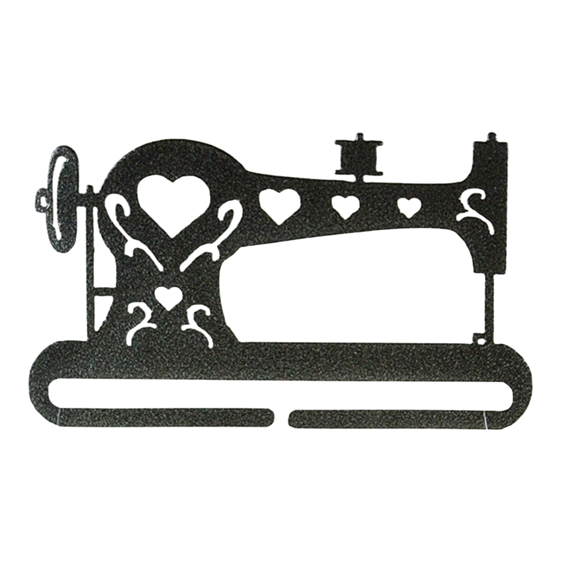 Quilt Hanger - Sewing Machine - Modern Split Bottom for quilt display and sewing room organisation