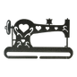 Quilt Hanger - Sewing Machine - Modern Split Bottom for quilt display and sewing room organisation