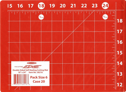 Cutting Edge Double Sided Mat - Gridded - 18inx24in sewing and quilting product