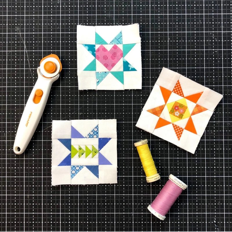 3in Scrappy Stars Foundation Pad - Everything Fabric