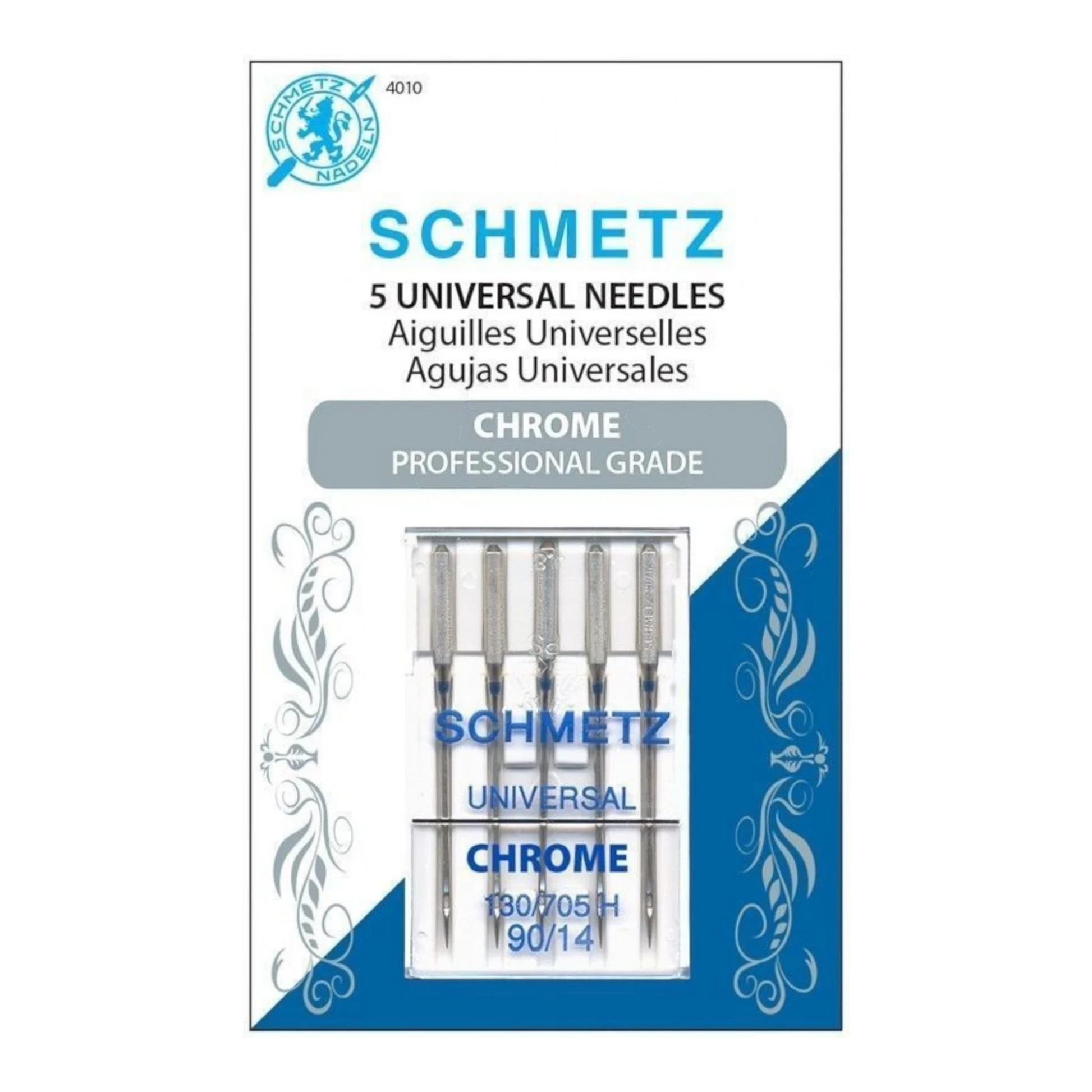 Schmetz Needles - Chrome Universal 90/14 , quilting and needlework