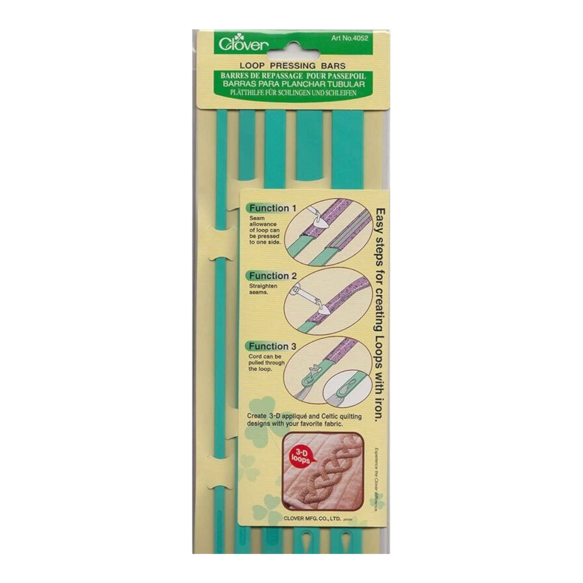 Clover Loop Pressing Bars sewing and quilting product