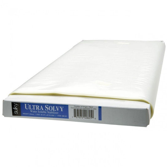Sulky - Ultra Solvy Soluble Stabiliser for embroidery, applique and sewing projects