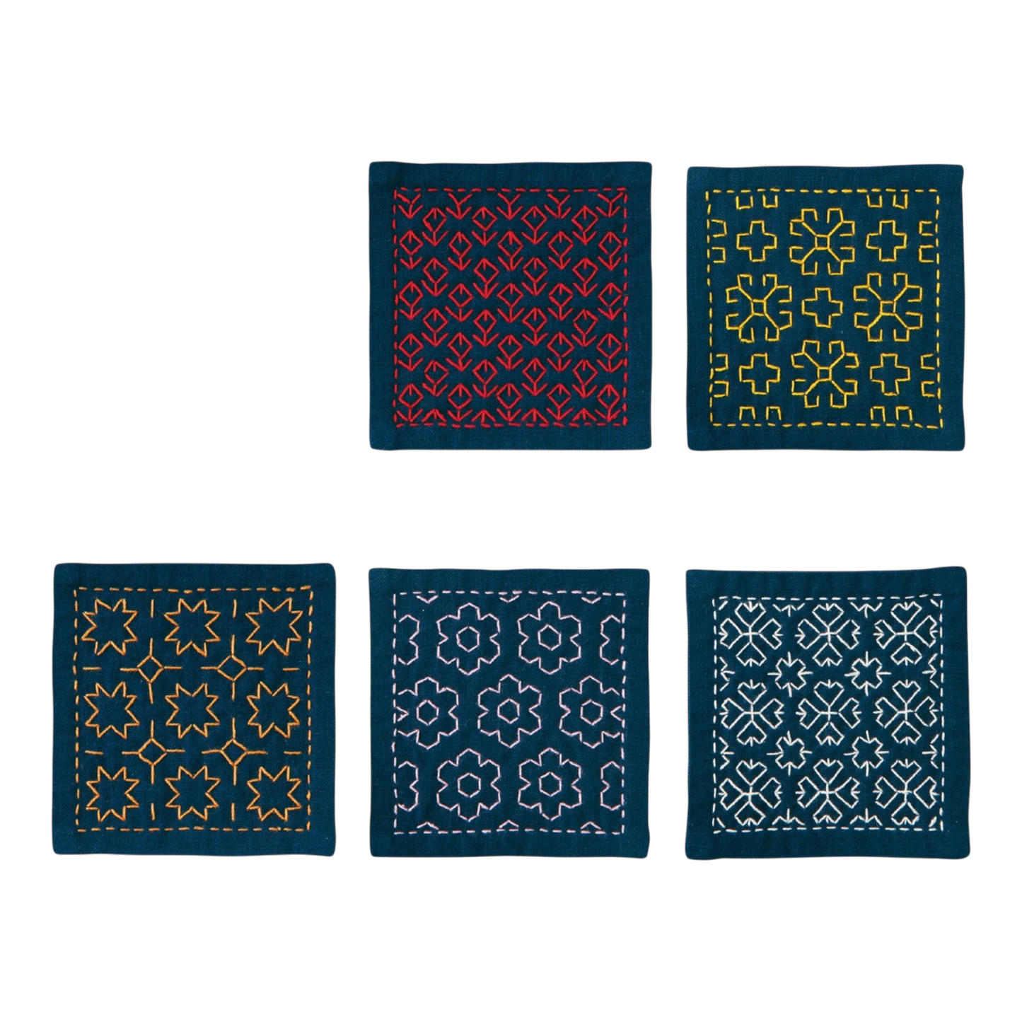 Hitomezashi Coaster Kit - SK-423