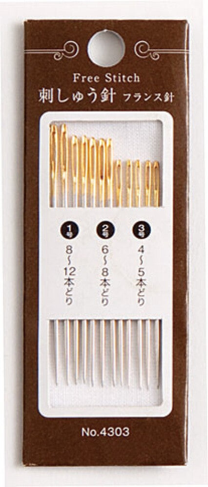 Cosmo Free Stitch Needle Assortment | 4303 , quilting and needlework
