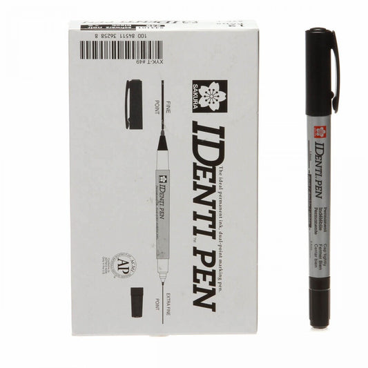 Identi Pen 2 Point Black , sewing and fabric marking