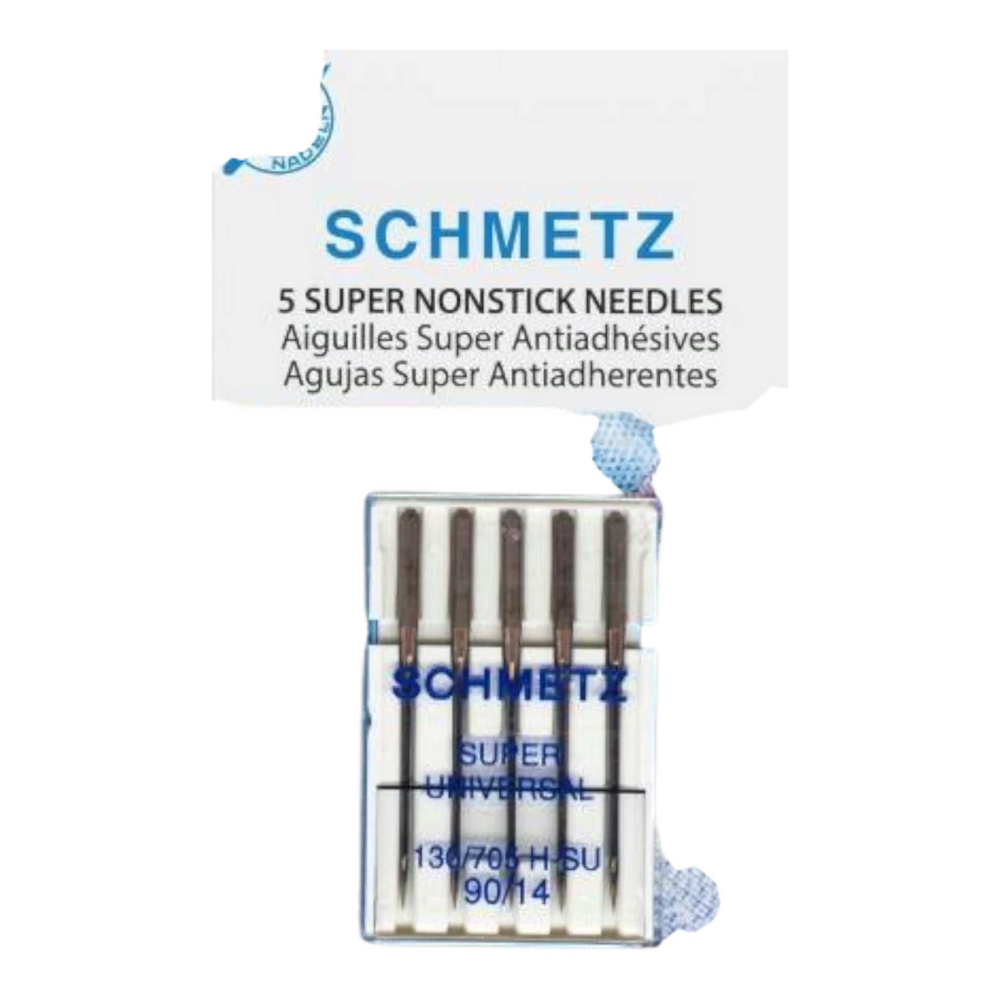Schmetz Super Nonstick Needle 5ct, Size 70/10 , quilting and needlework