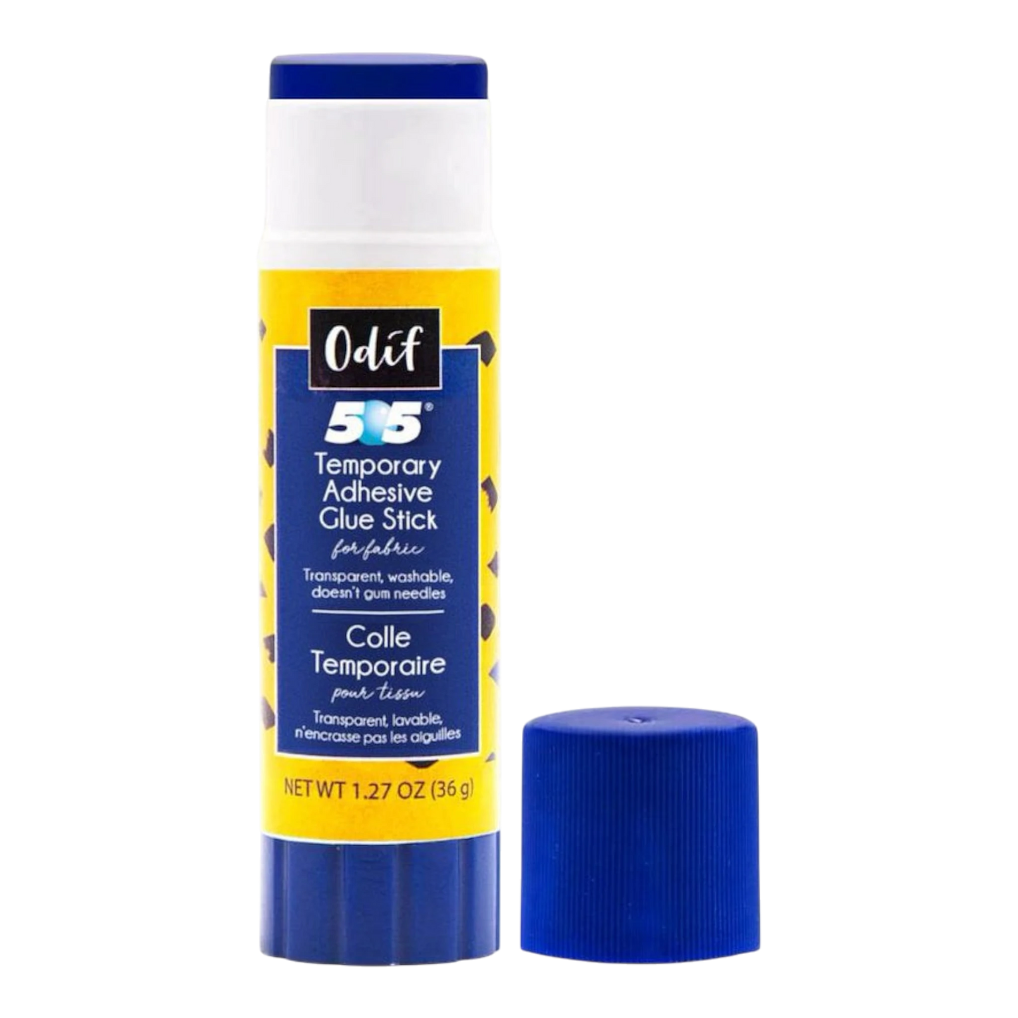 505 Odif Basting Glue Stick 36g for applique, sewing and craft projects