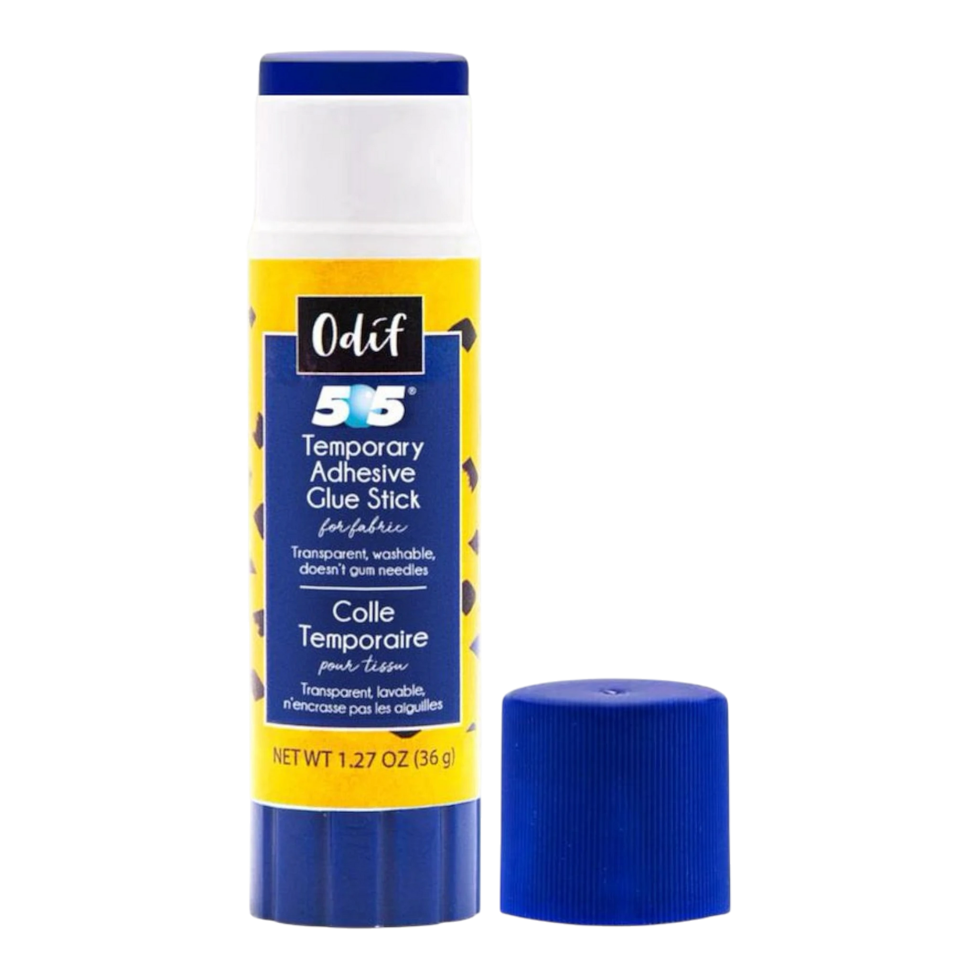505 Odif Basting Glue Stick 36g for applique, sewing and craft projects