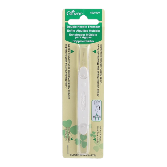 Double Needle Threader by Clover , piecing and stitching