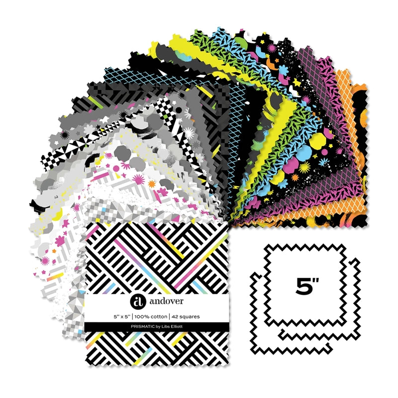 PRISMATIC - 5 in Square - 42 pc