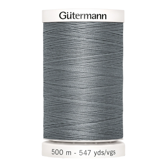 Gutermann Poly Sew-All Thread - Slate Grey , piecing and stitching