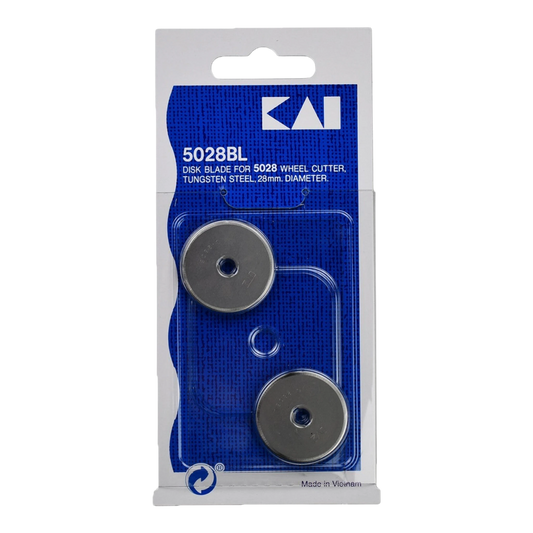 KAI 28 mm Rotary Blades - 2 pack sewing and quilting product