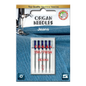 ORGAN Brand Jeans #110/18 Needles 5pk , quilting and needlework