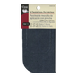 Denim Iron-On Patches Dark Blue for garment repair, mending and sewing projects
