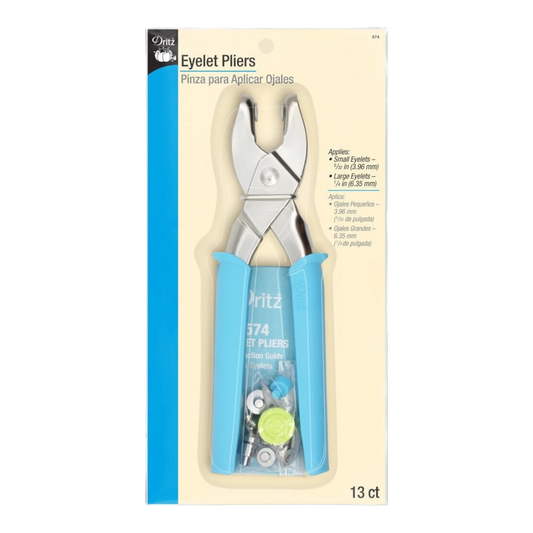 Eyelet Plier Kit with Eyelets 3 mm , quilting and craft projects