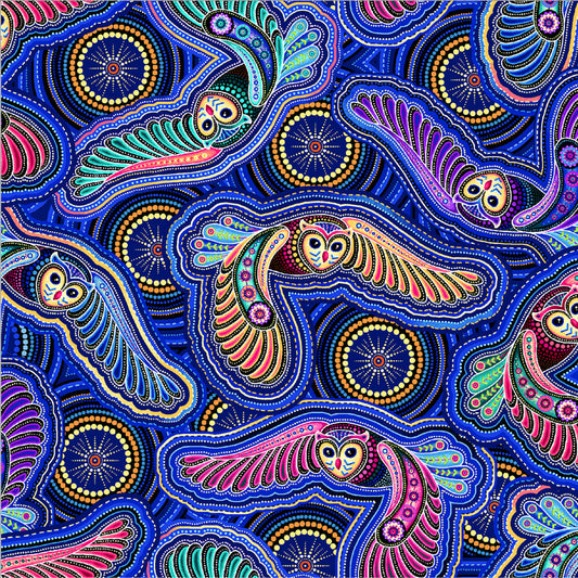 Sahul Land - Owls sewing and quilting product
