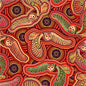 Sahul Land - Owls Orange sewing and quilting product