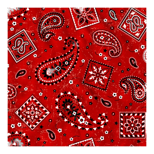 Wild West Bandana Red