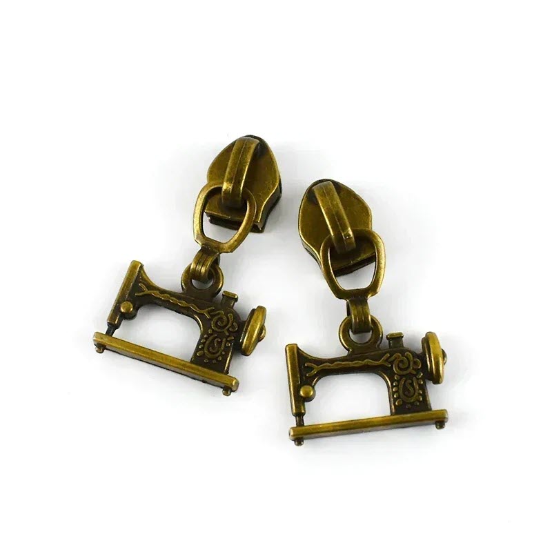 Zipper Pulls #5 Sewing Machine 2 Pack | Everything Fabric