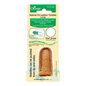 Natural Fit Leather Thimble - Large for hand sewing, quilting and needlework