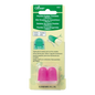 Clover Rubber Thimble - Pink Medium for hand sewing, quilting and needlework