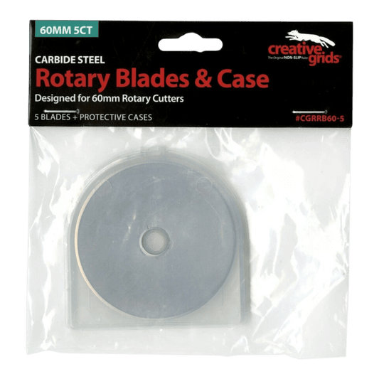 60mm Replacement Rotary Blade 5pk - Everything Fabric