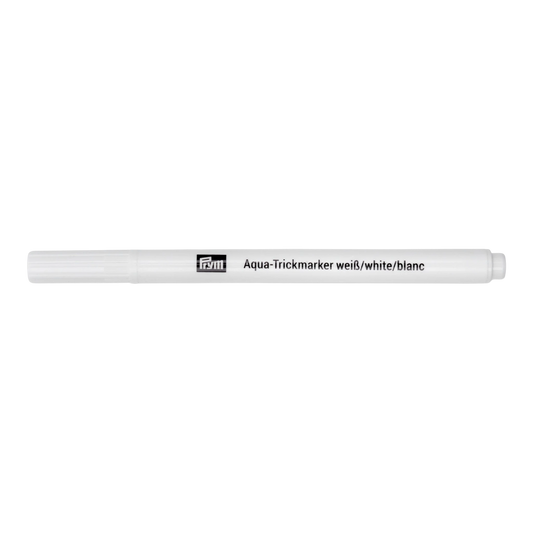 TRICK MARKER AQUA, WATER-ERASABLE, WHITE