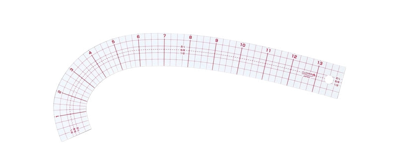 Curve Ruler Set for precise cutting, marking and patchwork