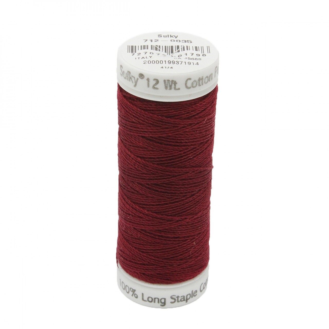 Sulky Thread Cotton Petites - 12wt - Merlot Wine for patchwork, quilting and sewing