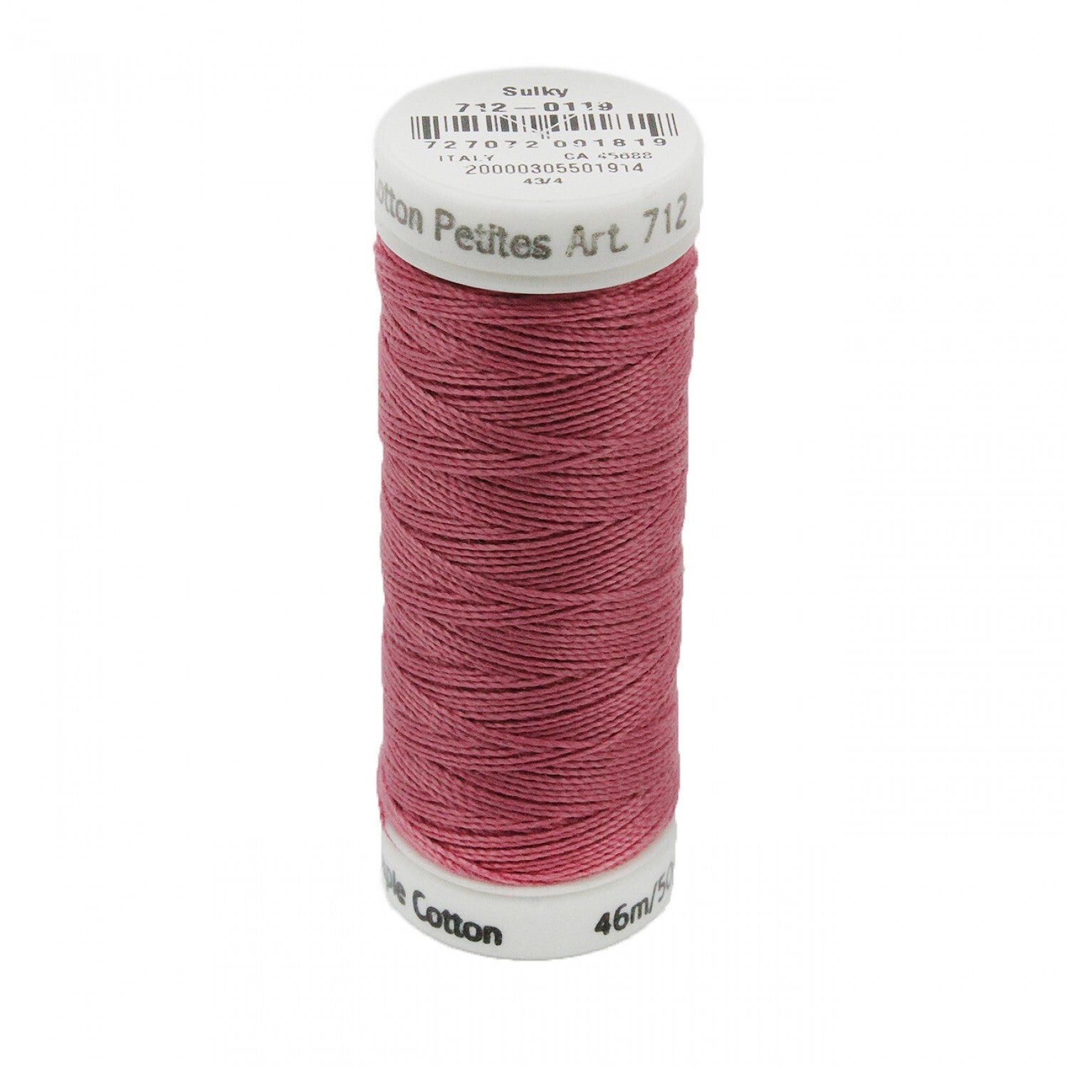Sulky Thread Cotton Petites - 12wt - Romantic Rose for patchwork, quilting and sewing