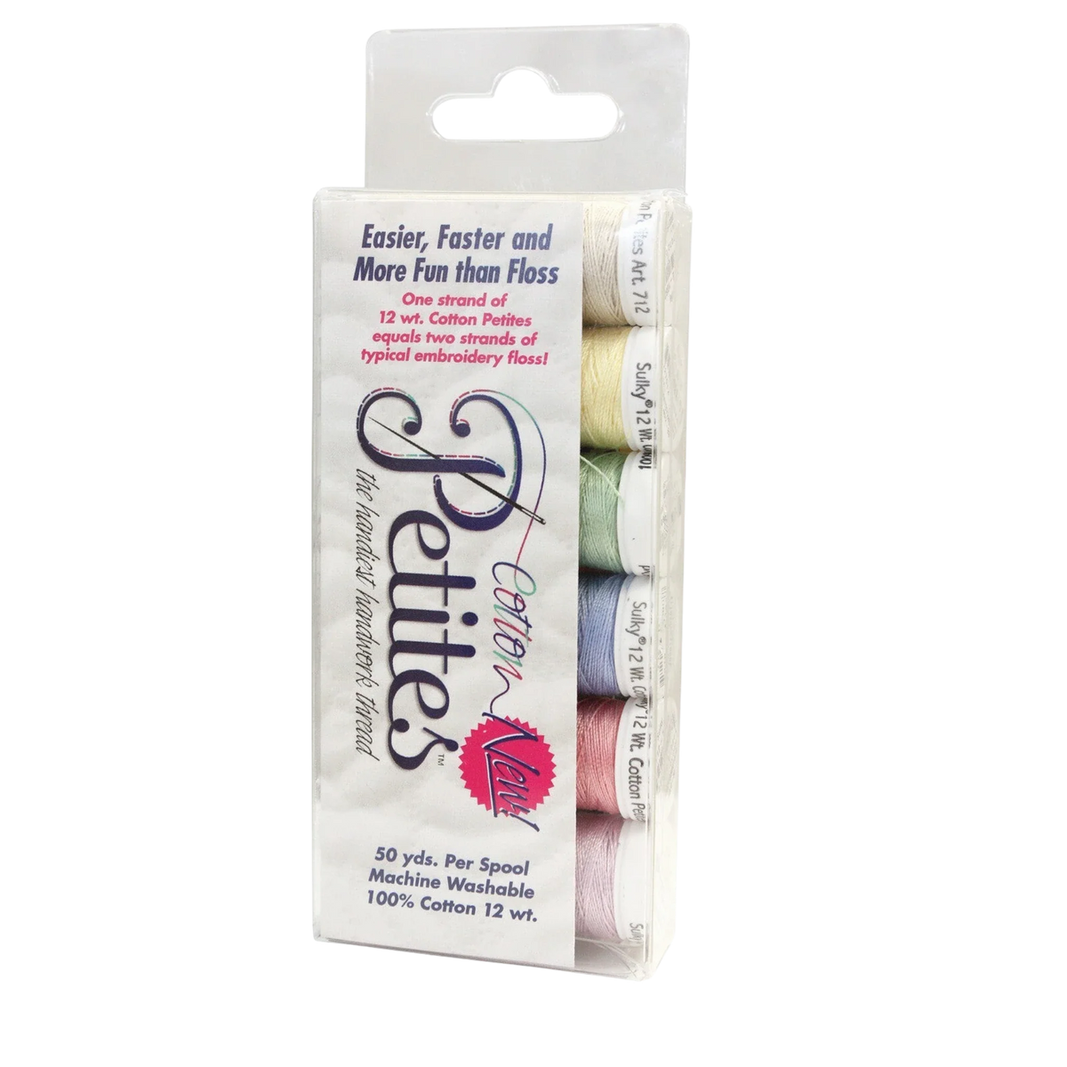 Sulky Cotton Petites 12wt 6-Pack Spring