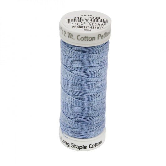 Sulky Thread Cotton Petites - 12wt - Periwinkle for patchwork, quilting and sewing