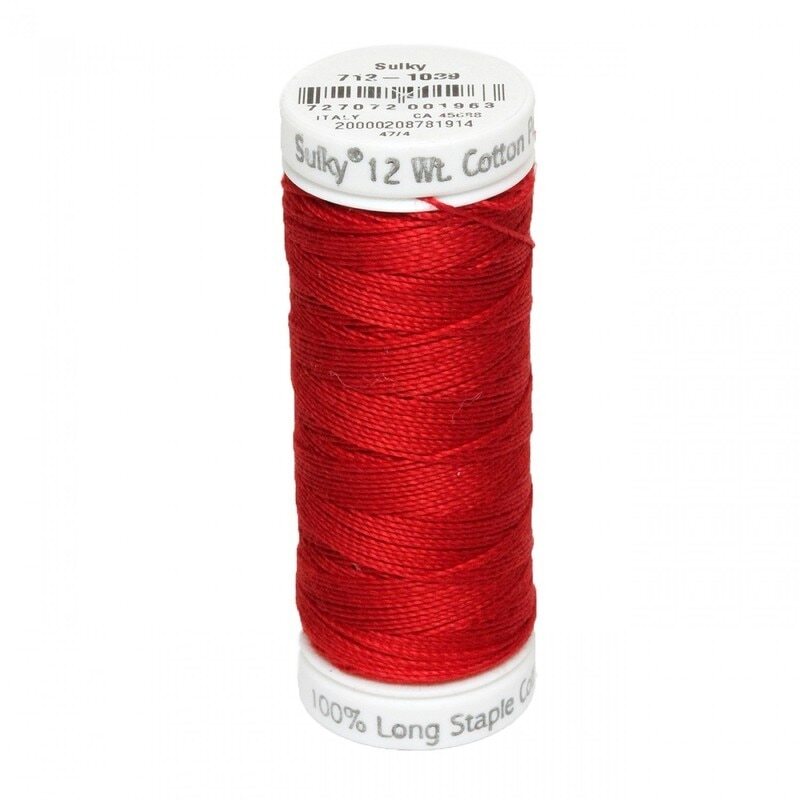 Sulky Cotton Petites 12wt True Red