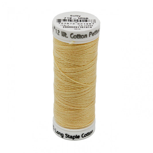 Sulky Thread Cotton Petites - 12wt - Primrose for patchwork, quilting and sewing